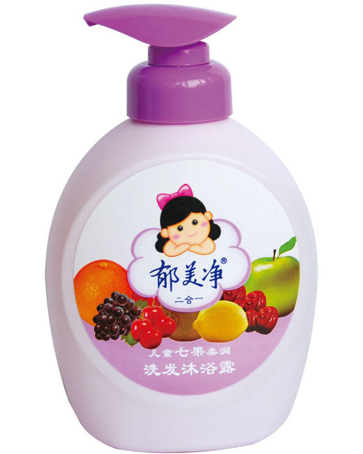 郁美净550g儿童七果洗沐2合1