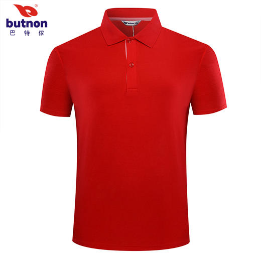 8153巴特侬 夏男运动休闲短袖T恤高含棉针织PLOL衫 商品图4