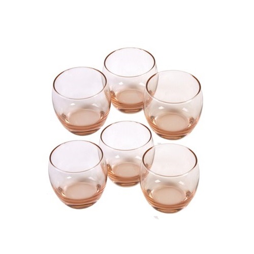 帕莎无铅钠钙威士忌杯_粉色(345ml）41010