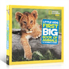 英文原版National Geographic美国国家地理动物百科普Little Kids First Big Book of Animals启蒙4 - 8 岁儿童读物图画故事书 商品缩略图0