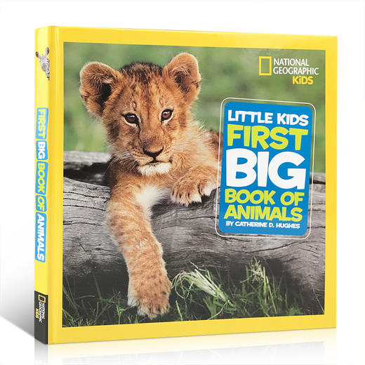 英文原版National Geographic美国国家地理动物百科普Little Kids First Big Book of Animals启蒙4 - 8 岁儿童读物图画故事书 商品图0