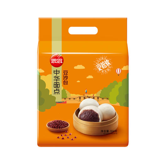 思念960g中华面点豆沙包
