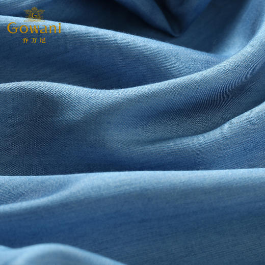 乔万尼裤子中腰宽松休闲裤时尚潮流开叉九分薄款阔腿裤女夏季EB2F802 商品图3