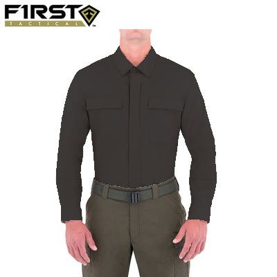 美国第一战术 111002暗纽扣式长袖衬衫 执勤工作服