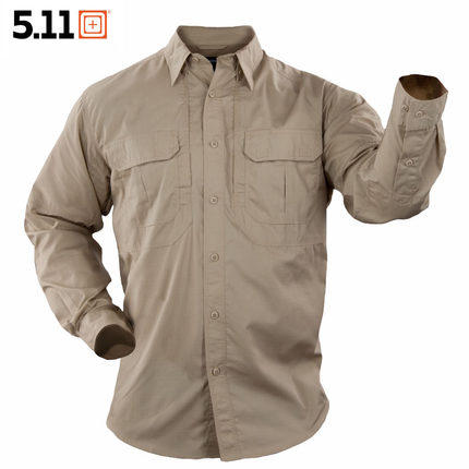 5.11军迷战术衬衫 511长袖衬衣耐磨透气战术衬衫休闲衬衫 72175 商品图0