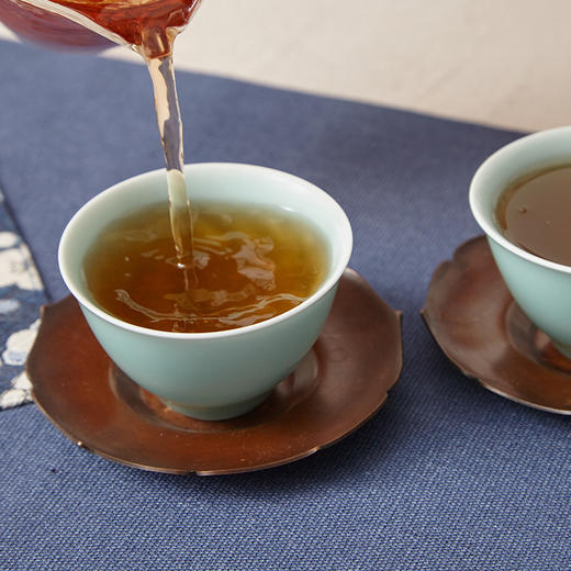 吉顺号丨紫如意 古树紫芽熟普 紫芽普洱茶砖 2013年 250g 商品图3