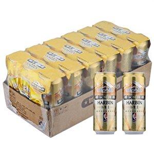 500ml*12罐哈尔滨小麦王啤酒 商品图0
