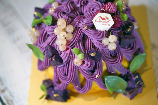 紫薯南瓜花环裸蛋糕 商品图2