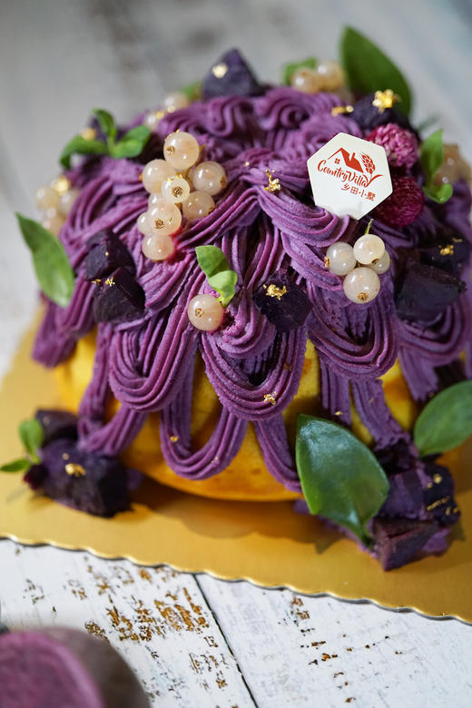 紫薯南瓜花环裸蛋糕 商品图1