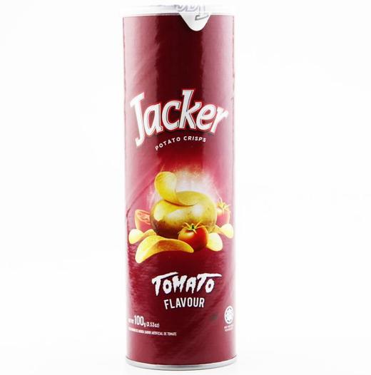 【进口零食】*马来西亚进口杰克Jacker薯片 休闲膨化食品 热卖零食罐装薯片100g 商品图2