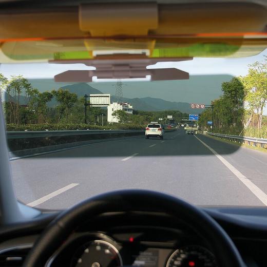 汽车防远光灯神器 防眩目遮阳板  日夜两用太阳镜， 商品图1