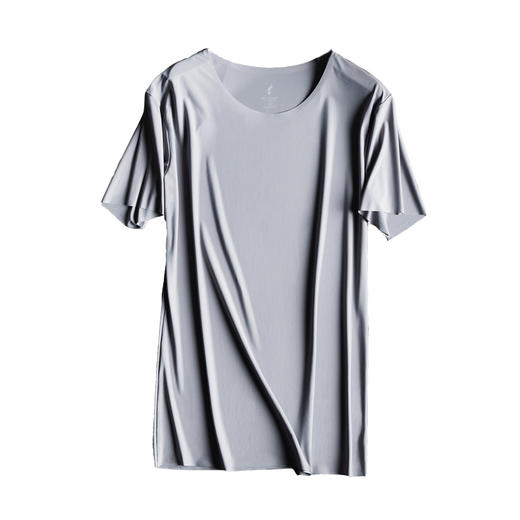 【瞬间凉5度】日本技术！冰感羊奶丝冰丝无痕一片式速干透气男士T恤 商品图4