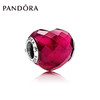 PANDORA潘多拉 紫红色爱心925银串饰浪漫DIY饰品 796563NFR 商品缩略图0