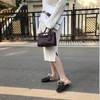 【服饰鞋包】迷你凯莉包时尚PU女士手提包单肩斜跨纯色欧美凯利包包女 商品缩略图5