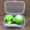 卡通近视隐形眼镜盒伴侣盒护理盒双联盒美瞳盒568小黄鸭 商品缩略图3