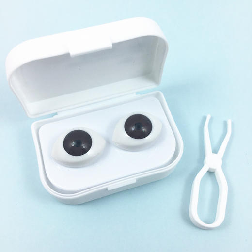 美瞳佩戴效果展示工具实体店面美瞳展示盒带镊子 商品图0