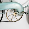 【家居百货】。自行车挂钟 铁艺创意复古怀旧时钟 美式乡村咖啡厅装饰壁钟表 商品缩略图2