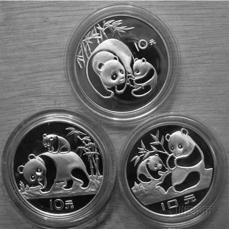 19832018熊猫银币大全套