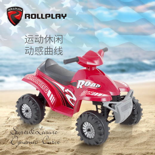 美国如雷Rollplay 儿童电动车沙滩摩托车 商品图1