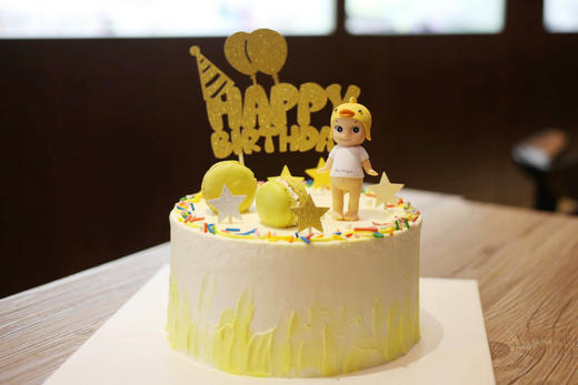 场景主题蛋糕系列ins人气天使宝宝如图款式新鲜水果动物性淡奶油