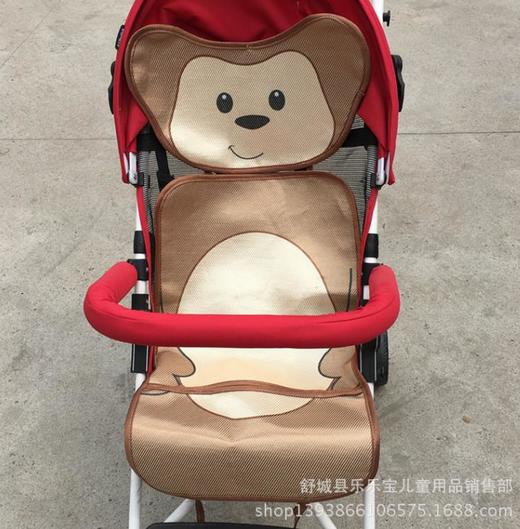 【凉席】 婴儿手推车凉席儿童宝宝冰丝透气 商品图0