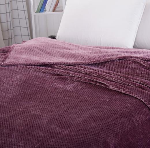 【家纺】*毛毯 沙发空调毯 四季通用毛毯 礼品毯子家纺家饰 商品图2