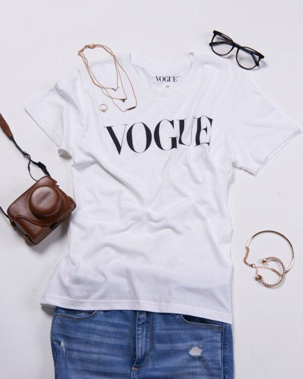 【明星同款】vogue logo t恤 2018新版
