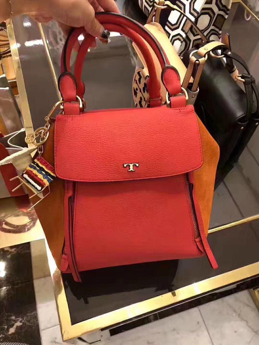 7折！Tory burch 专柜新款Half Moon 半月包 商品图0