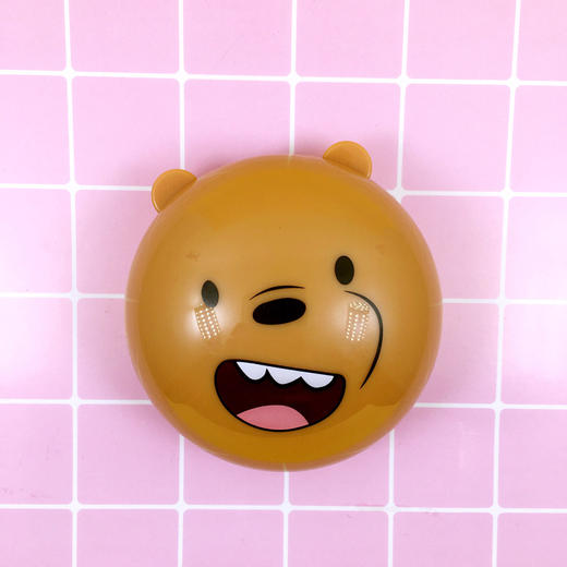 卡通新款隐形眼镜盒批发伴侣盒护理盒子伴侣盒双联盒洁达9026 商品图1