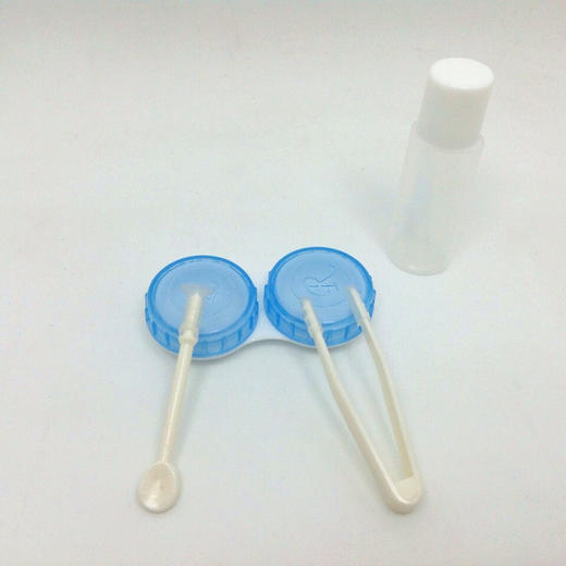 隐形眼镜盒子卡通美瞳盒批发伴侣盒双联盒护理盒368 商品图1