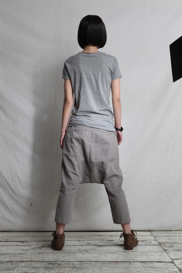 横裆结构七分裤gf1301025