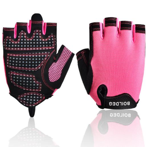 【户外运动】BOILDEG/沸腾骑行手套半指 防滑耐磨户外手套 运动装备自行车手套 商品图8