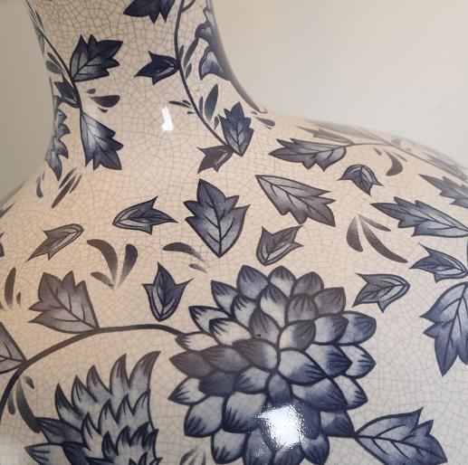 【家居百货】。新中式青花瓷台灯 家居卧室书房温馨氛围灯青花瓷台灯 商品图3