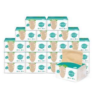 手心宝贝本色纸3层110抽*12包 商品图0