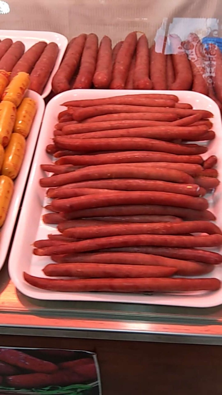 包邮哈尔滨腊细肠纯精肉手指粗小红肠250g