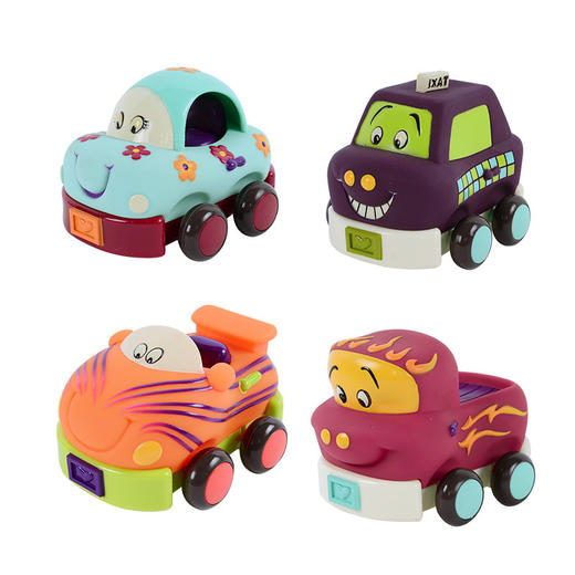 美国比乐btoys卡通发条车