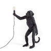 Seletti 站立式 黑色猴子灯 商品缩略图0