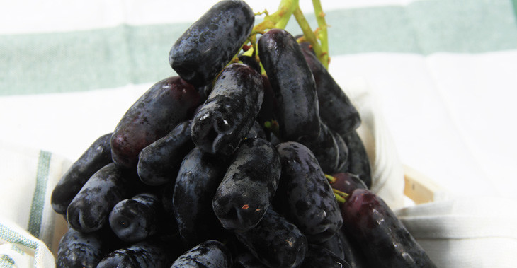 【全国包邮】吐鲁番黑手指葡萄 (2kg,氮气包装)