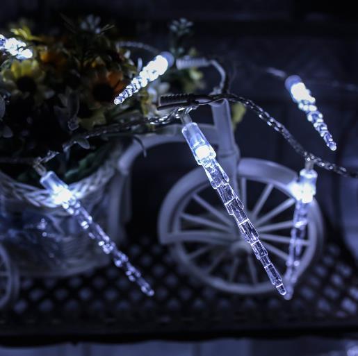 【家居百货】新款led圣诞树彩灯冰条灯串节日婚庆房间创意装饰灯 商品图2