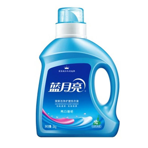 蓝月亮亮白洗衣液自然3kg/瓶 商品图0