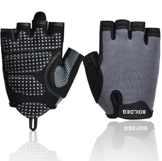 【户外运动】BOILDEG/沸腾骑行手套半指 防滑耐磨户外手套 运动装备自行车手套 商品图5