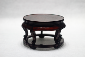 「小叶紫檀」圆底座