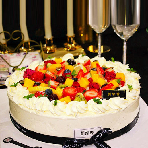 青春派对 | 多水果女生最爱鲜果生日蛋糕 商品图0