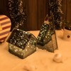 【家居百货】新款led圣诞彩灯玻璃房子塔造型铜线灯串 led节日灯 商品缩略图2
