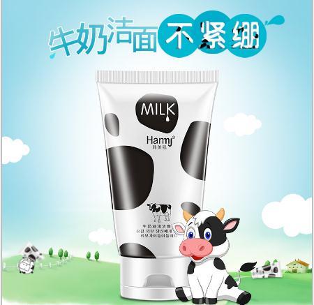 【洗面奶】韩美肌牛奶滋养洁面乳100g温和保湿泡沫洗面奶化妆品 商品图3