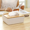 日式家居客厅卧室多功能纸巾收纳盒一盒3用 商品缩略图2