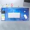 【鼠标垫】。办公写字垫星空图案清新多功能超大电脑桌垫 防水垫/鼠标垫 商品缩略图3