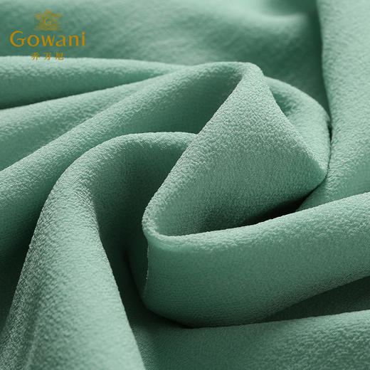 乔万尼夏季真丝印花古风假两件连衣裙EB2E852 商品图3