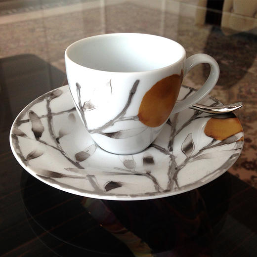 Michael Aram石榴系列咖啡杯碟套装（6杯碟组合） 商品图1