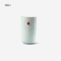 陶溪川 影青瓷紫金马克杯